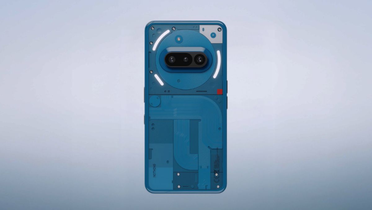 Nothing Phone 3a Lite transparent back design black and white color model