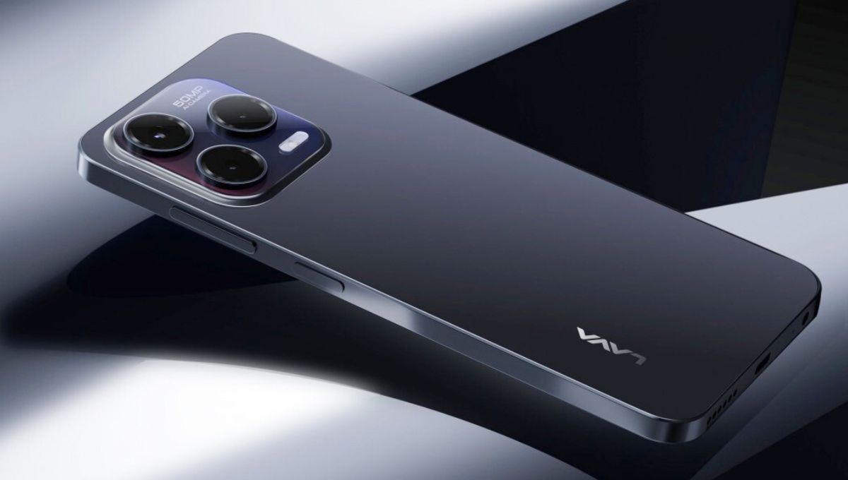 Lava Shark 2 5G smartphone front and back view with 50MP camera and shiny design