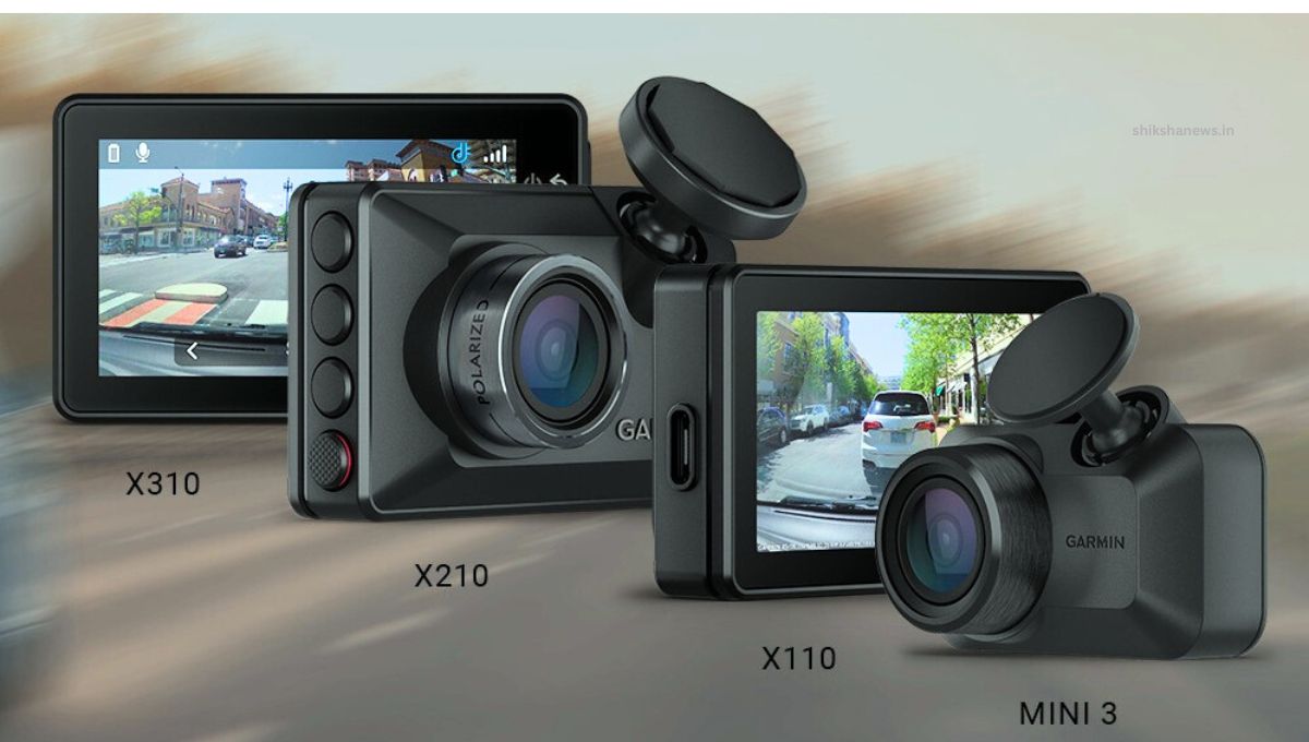 Garmin Dash Cam X Series front view with 4K recording and ADAS features
