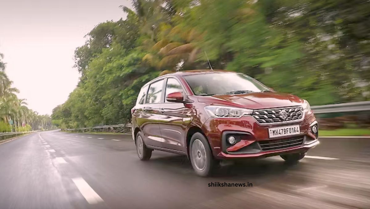 Maruti Ertiga 2026 7 seater family MPV exterior design and road presence