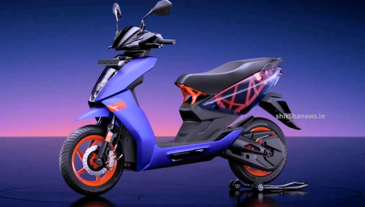 Ather 450 Apex 2026 Electric Scooter side view with stylish LED headlight and premium design